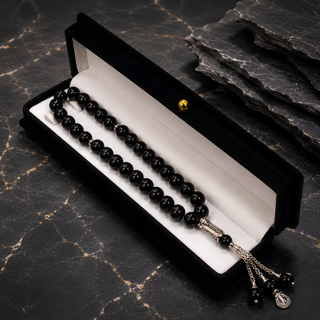 Khan Sahab Style Tasbih –  (33 Beads)