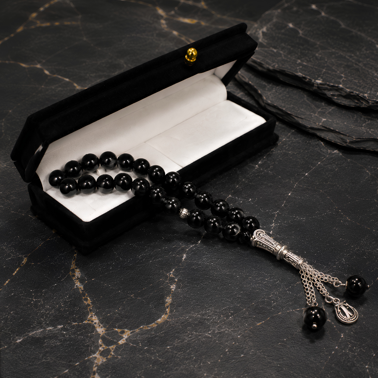 Khan Sahab Style Tasbih –  (33 Beads)